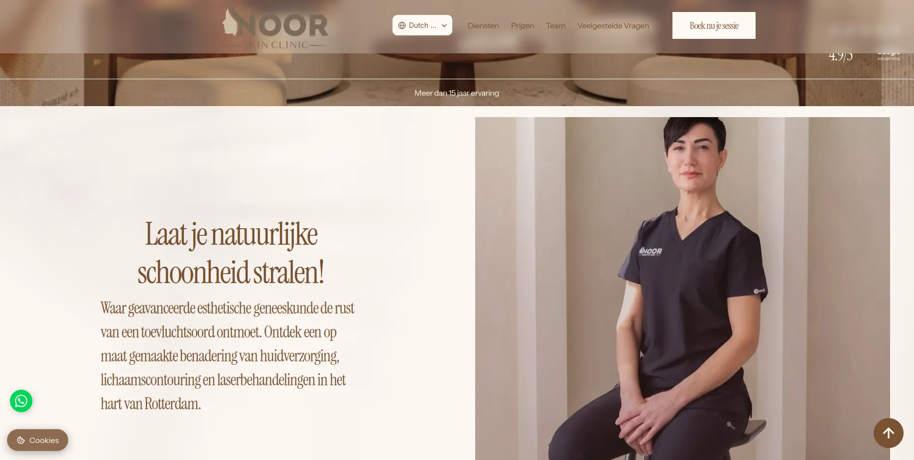 Noor Clinics — website by Bilal Studio